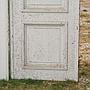 Double door in painted solid wood (H. 295,5 cm x W. 142 cm) - Right