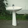 Pedestal bathroom sink 'Villeroy & Boch'