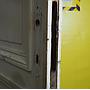 Painted wooden door (H 226 cm x W 86,8 cm) - Right