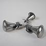 Chromed Nickel cabinet knob (set of 3)