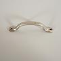 Cast aluminum cabinet handle (7 cm)