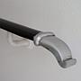 Ending for handrail in cast aluminium