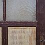 Wooden door with glass panels (H. 202 x W. 81 cm) – Left