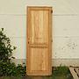Wooden door in solid pine (H. 229 x W. 84 cm)