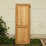 Wooden door in solid pine (H. 229 x W. 84 cm)