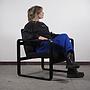 Black armchair by Martin Stoll