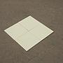 Batch of +/- 10m2 of white ceramic tiles