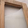 Wooden door with glass panels (W. 87,5 x H. 228 cm) - Left