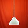 Hanging light in frosted glass