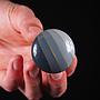 Cabinet knob in resin - Grey gradient - Small