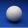 Marble cabinet knob by Siro - White - Large
