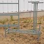 Workshop shelf in steel by Provost (5 modules)