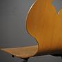 Stackable plywood chair by Metafox