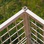 Wire shelving unit in lacquered steel