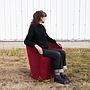 Lounge chair 'Brandy' by Lievore Altherr Molina for Andreu World - Red/Green/Brown