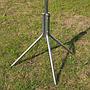 Coat rack in chromed steel