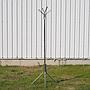 Coat rack in chromed steel