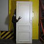 Painted wooden door (H 226 cm x W 86,8 cm) - Right