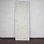 Painted wooden door (H 224 cm x 85 cm) - Left