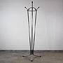 Coat rack in chromed steel by Tubax ca. 1970