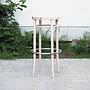 Bar stool '204 MH' by Thonet in natural beech