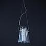 Handblown pendant light by Jorgen Mortensen for JM Glass