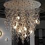 Extra large chandelier with glass balloons (ca. 2000)