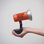 Wall/Ceiling light 'MC Spot' by Erco - Orange