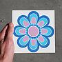 Wall tile by Villeroy & Boch (ca. 1970) - Blue