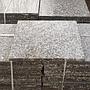 Light grey granite tiles with polished finish (60 x 60 cm)