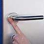 Door handle in stainless steel