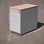 Office cabinet in steel with 4 drawers