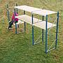 Large rack in powder coated steel (200 x 420 cm)