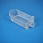 Kitchen sideboard drawer in molded glass (ca. 1950)