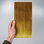 Wall ceramic tile by Ceramiche Smov (30 x 15 cm) - Ochre