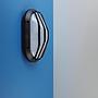Caged wall/ceiling light 'Delta Ovalado' by Trumbo (IP66) - Black