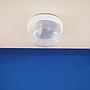 Wall/Ceiling light with textured plastic diffuser by Legrand (IP44)