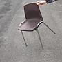 Stackable chair by J.P. Emonds Alt for Drisag (ca. 1970) - Brown