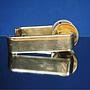 Door handle in chromed brass by Maison Vervloet from De Ligne building (ca. 1973) - Polished