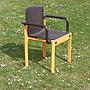 Stackable armchair 'Serie 77' by Gerd Lange for Thonet (ca. 1970)