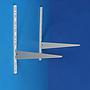 Pair of shelf support by Handson (H. 50 x D. 38,5 cm)