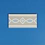 Ceramic frieze 'Bel Histoire' by Revoir Paris (7,5 x 15 cm) - Sold per tile