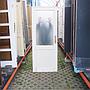 Wooden door with textured glass panels (H. 219,5 cm x W. 84,5 cm) - Right