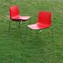 Stackable chair 'Catifa 46' by Lievore Altherr Molina for Arper (ca. 2004) - Red