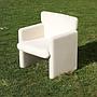 Armchair on castors by Tecno