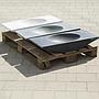 Basin in natural stone (L. 80 cm x W. 35 cm) - Only available in our physical shop