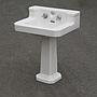 Pedestal bathroom sink by Standard (ca. 1950)