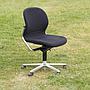 Swivel office chair 'FS 211/8' by Klaus Franck & Werner Sauer for Wilkhahn (ca. 1980) - Black