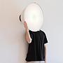 Wall light 'Karl' with aluminium diffuser