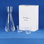 Carafe 'Nero' with stackable tumblers by Charles Kaisin for Serax